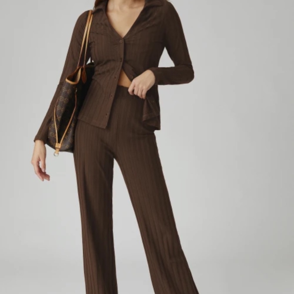Reformation Zayne Two Piece in Cafe